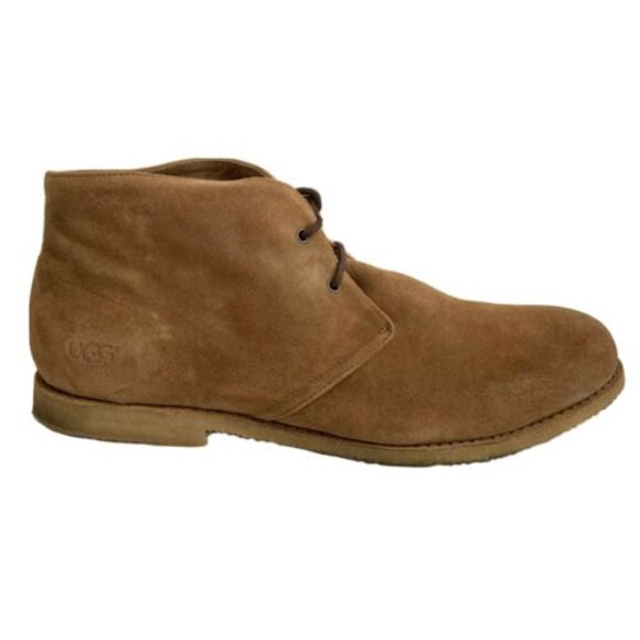 UGG Suede Lace-up Comfort System Distressed Bootie Men 15 main image 6
